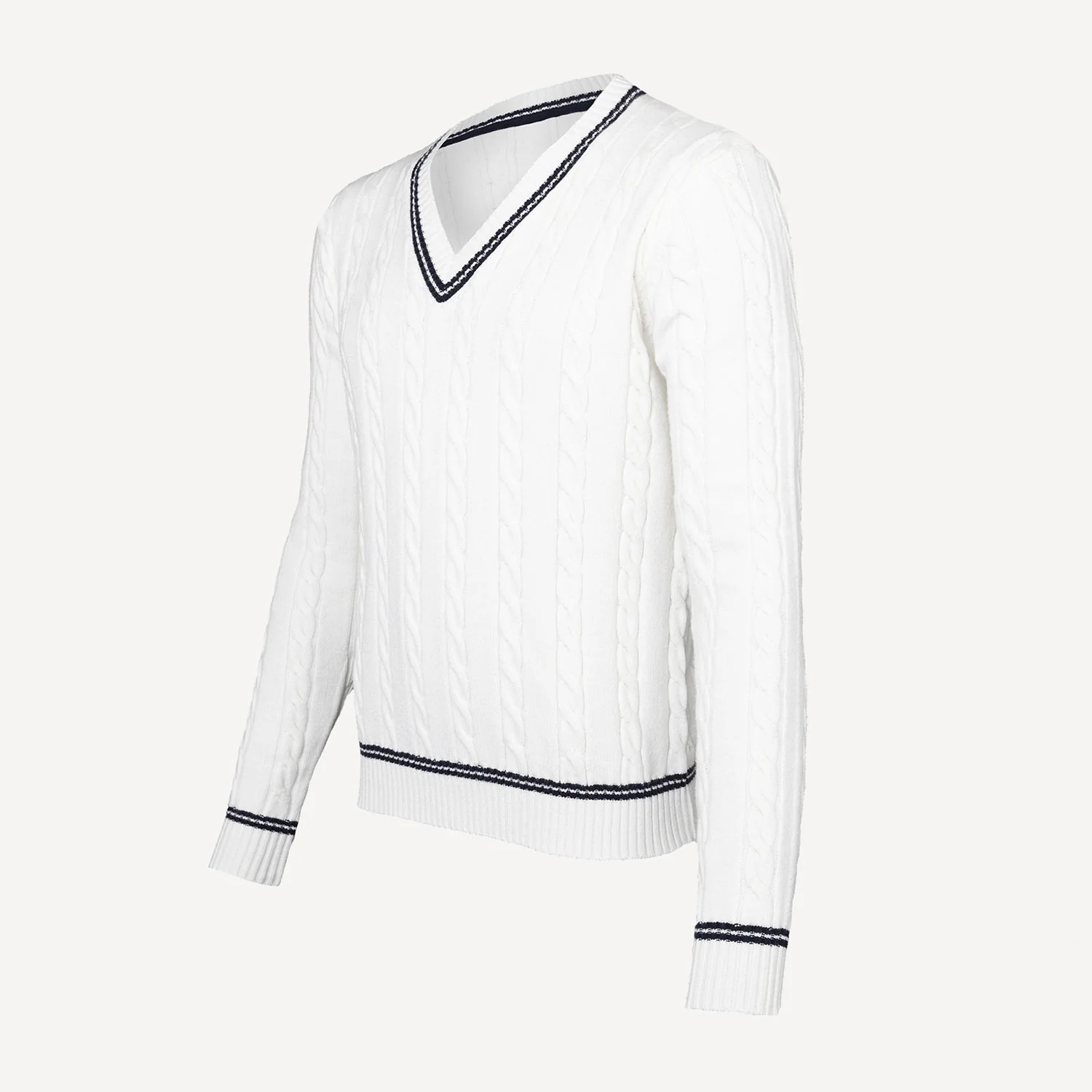 The Indian Maharadja Cable Knit Tennis Sweater (Unisex) - Image 4
