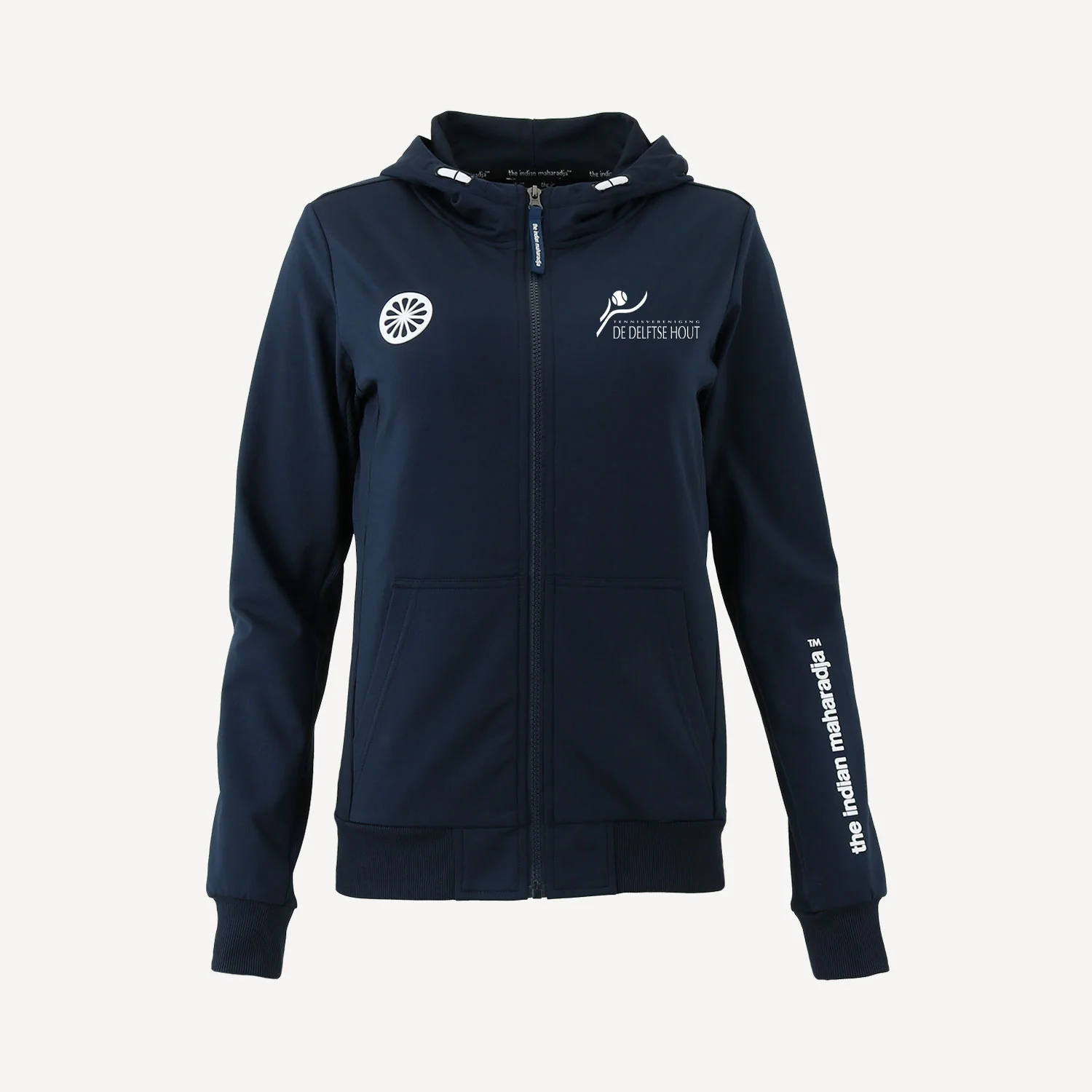 The Indian Maharadja Kadiri Women's Hooded Tennis Jacket - De Delftse Hout