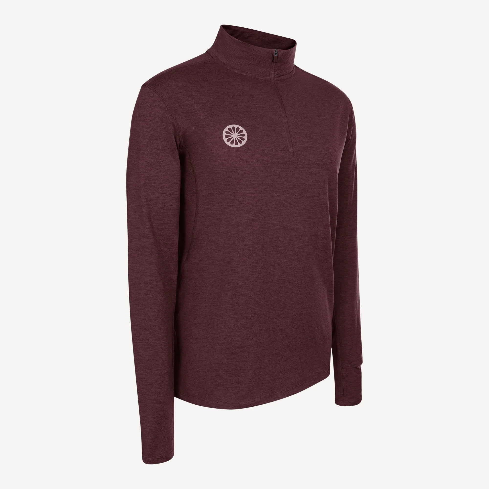 The Indian Maharadja Men's Half-Zip Long-Sleeve Top - Image 2