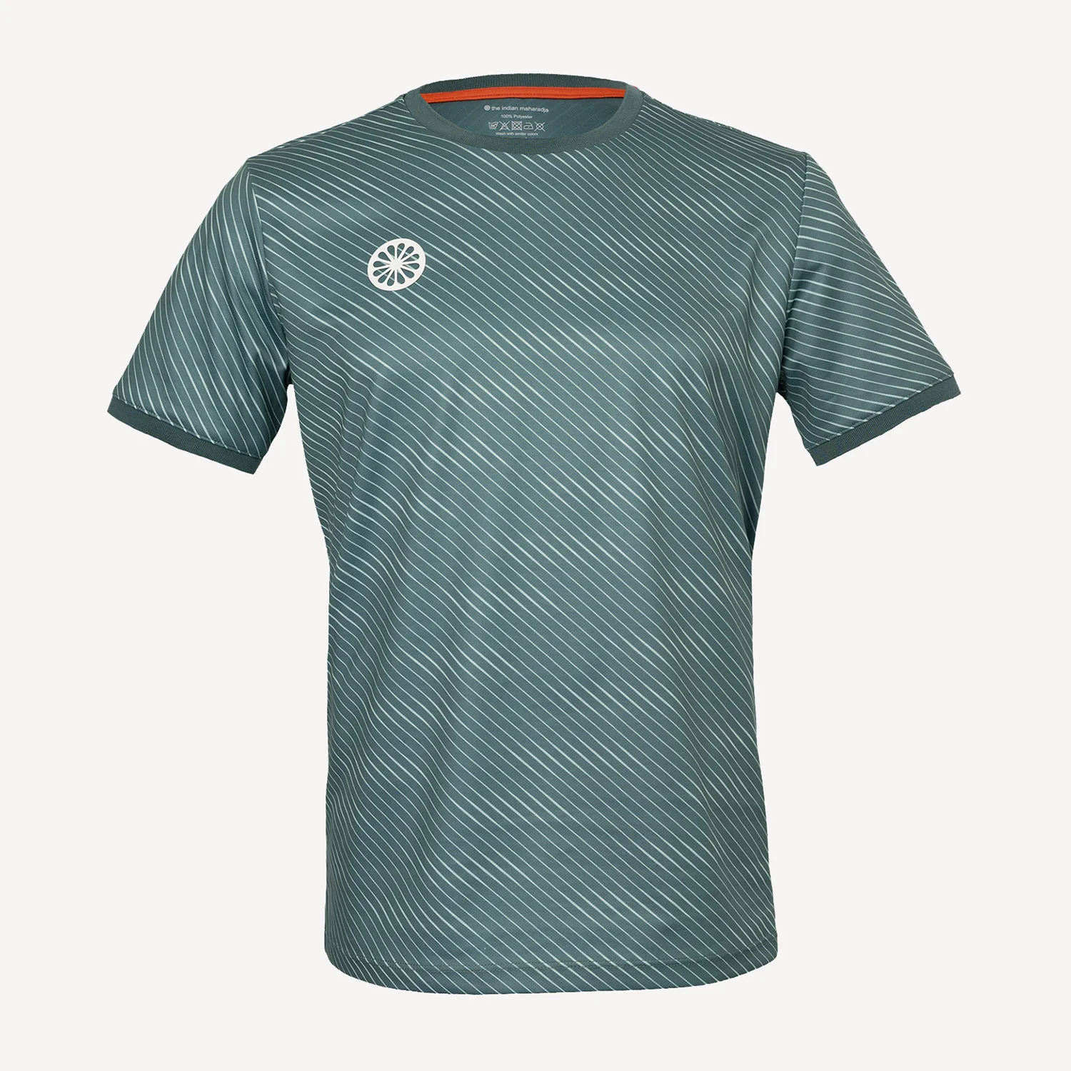 The Indian Maharadja Men's Pique Printed Tennis Shirt