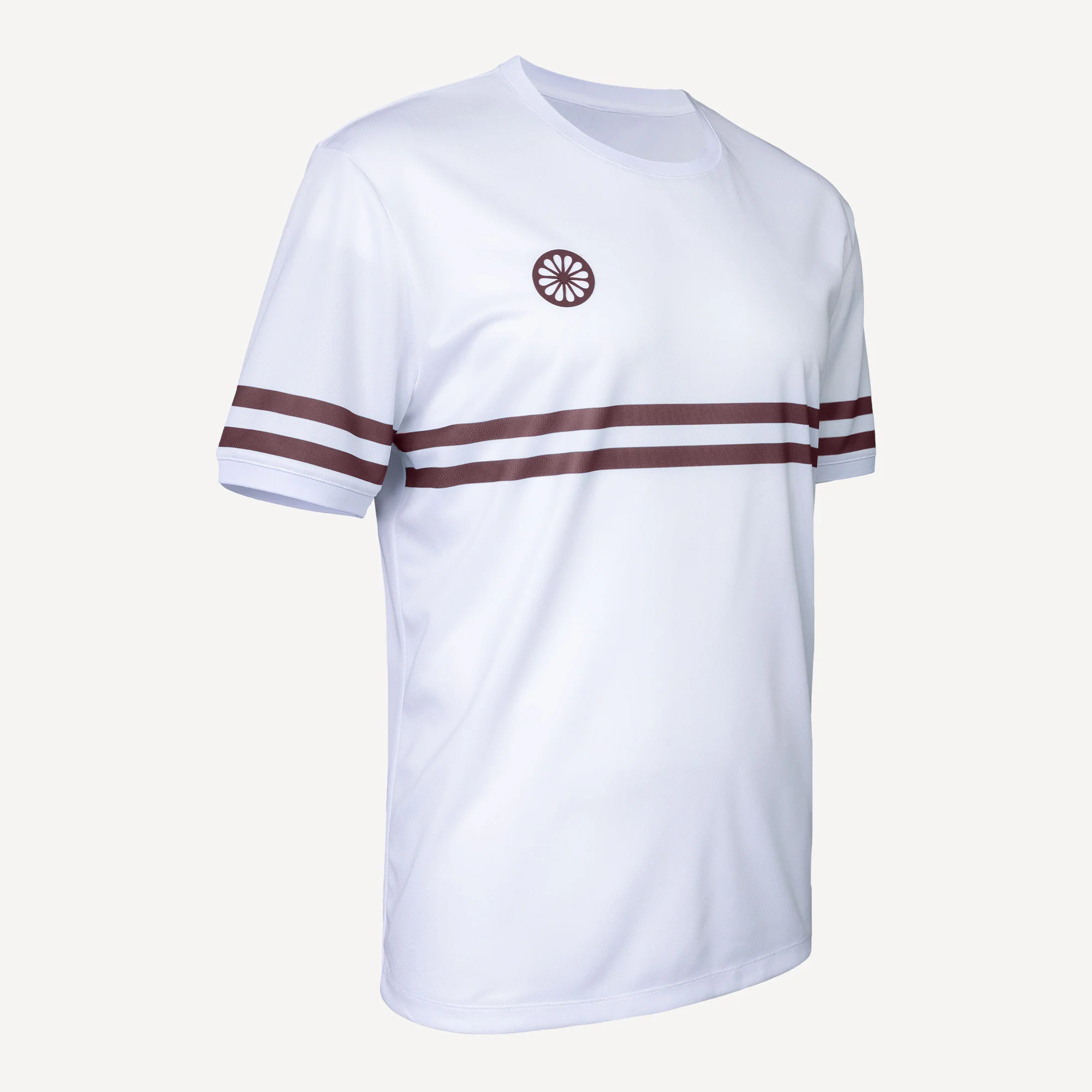 The Indian Maharadja Men's Pique Striped Tennis Shirt - Image 2