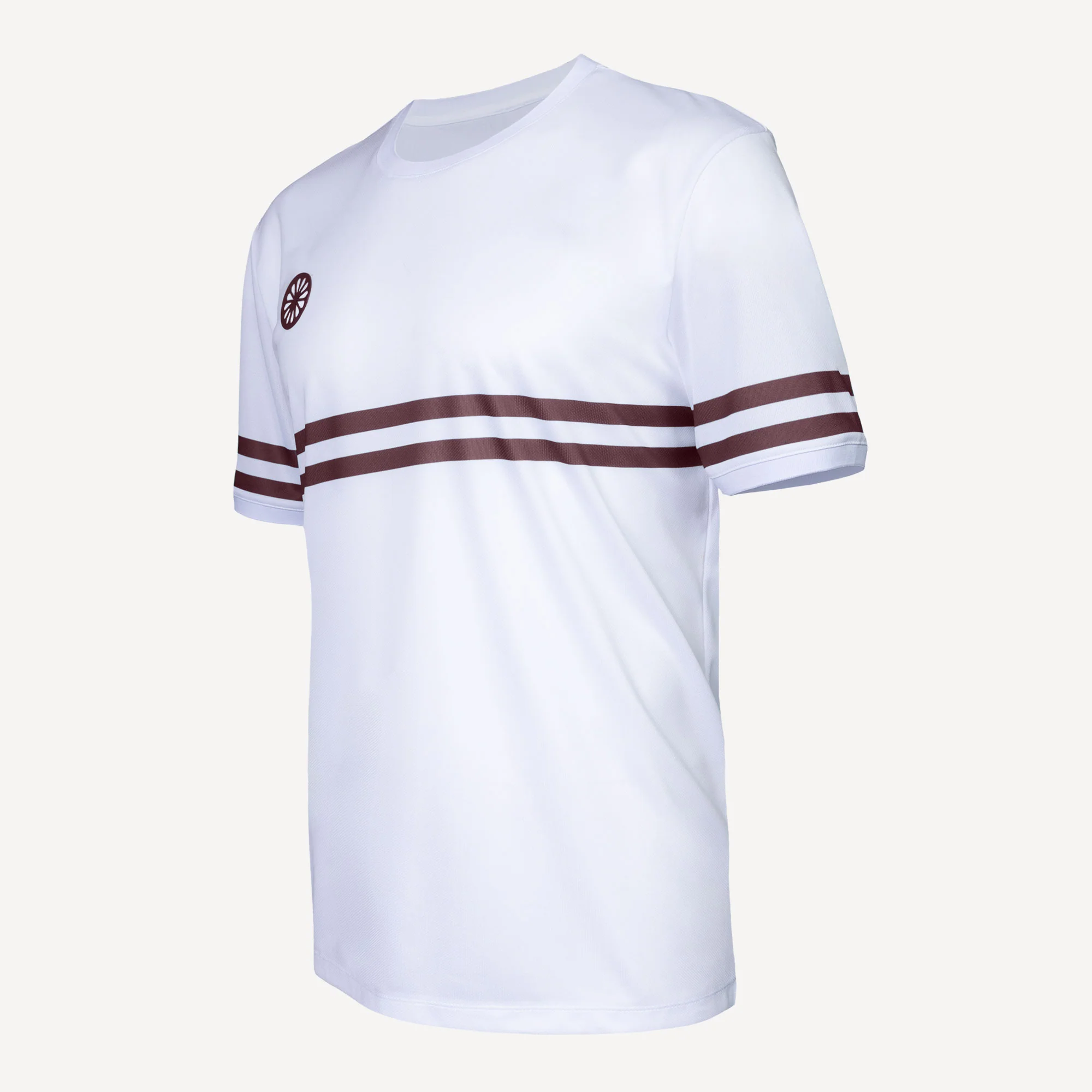 The Indian Maharadja Men's Pique Striped Tennis Shirt - Image 4