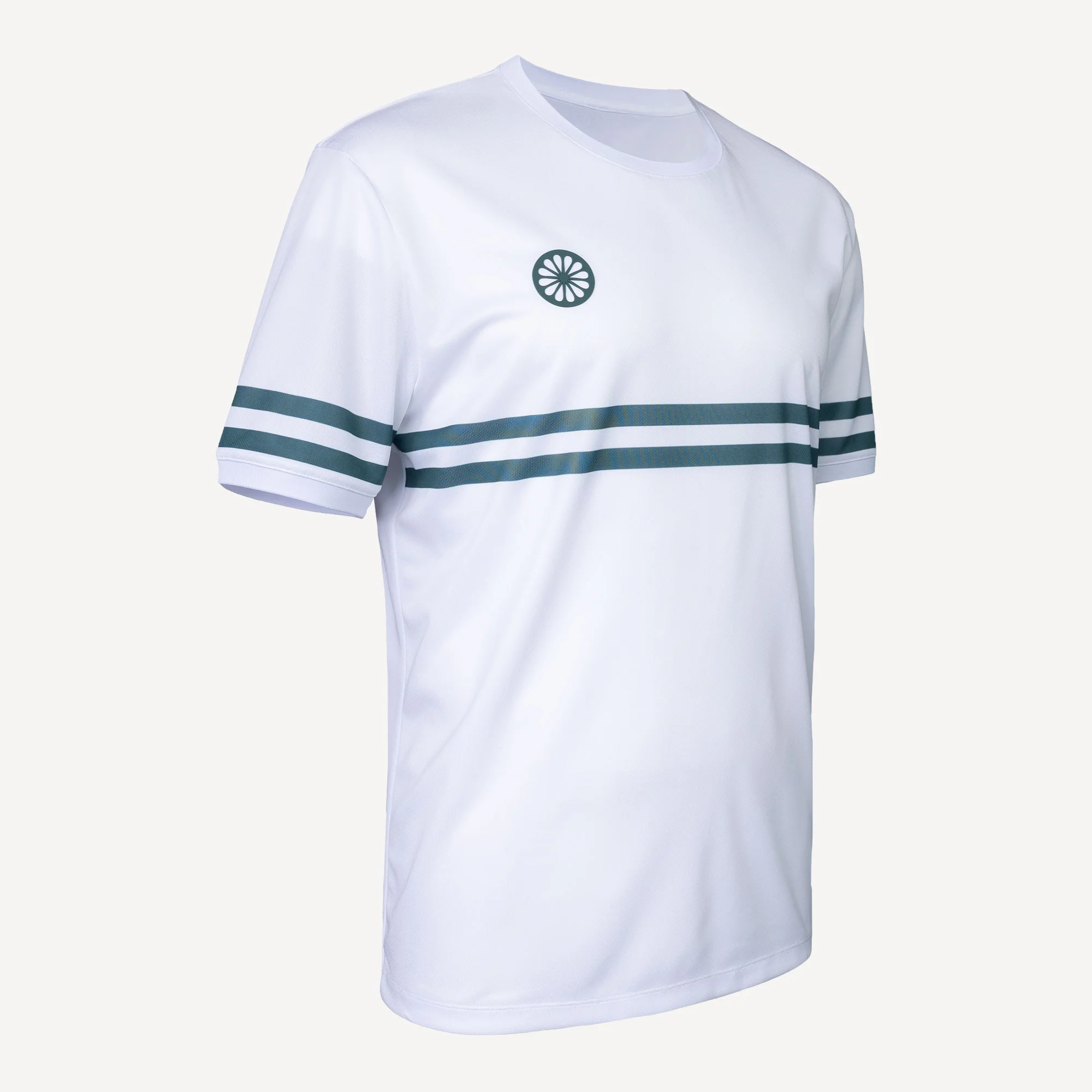 The Indian Maharadja Men's Pique Striped Tennis Shirt - Image 2
