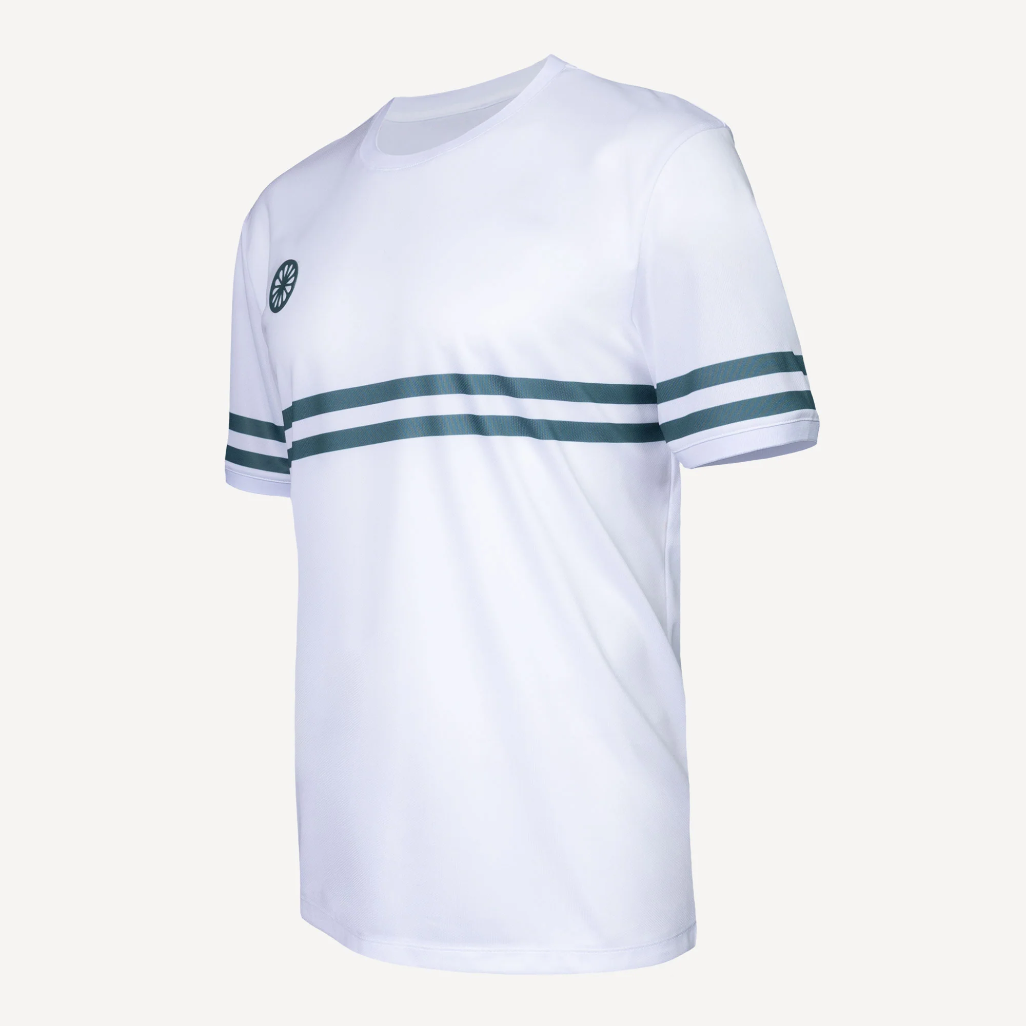 The Indian Maharadja Men's Pique Striped Tennis Shirt - Image 4