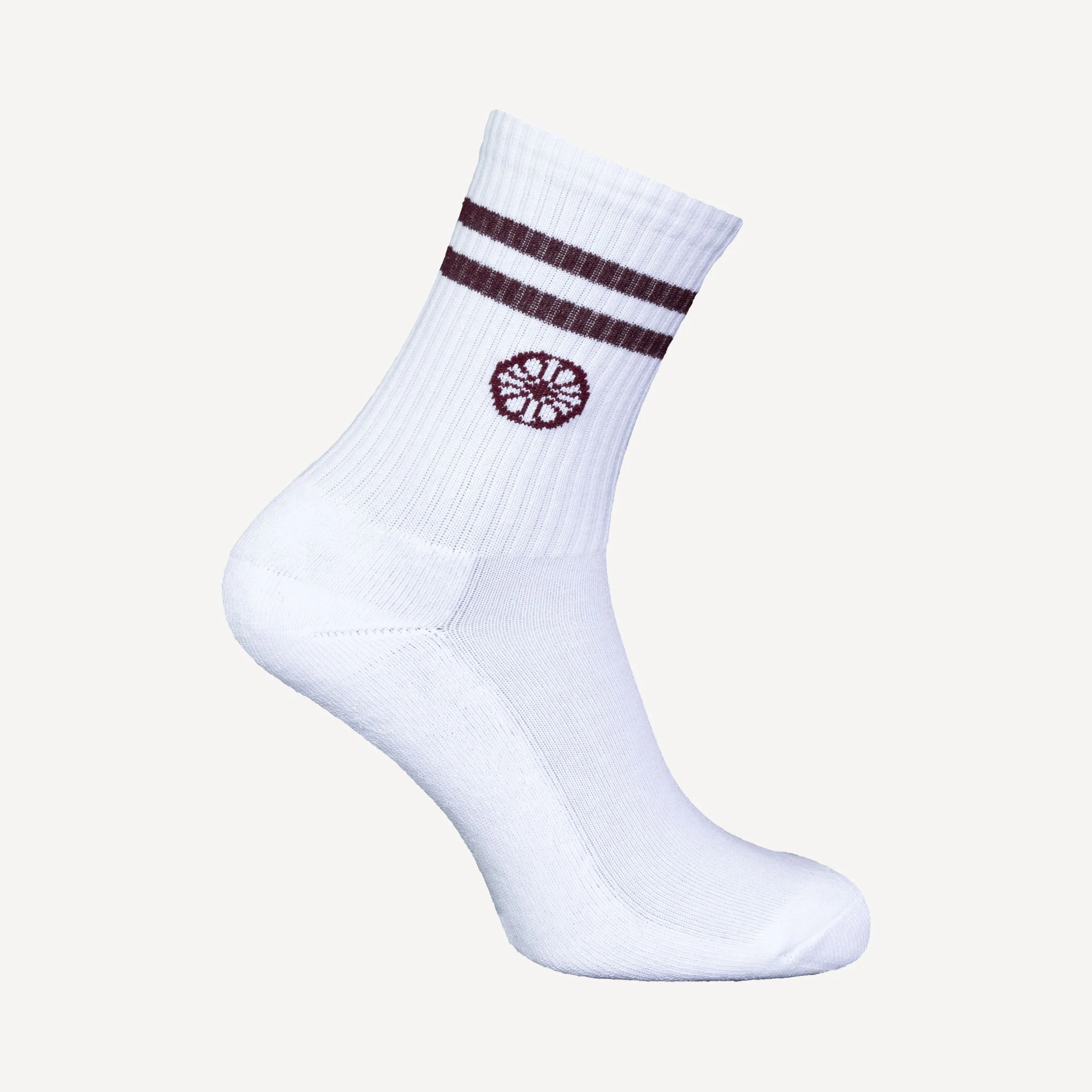 The Indian Maharadja Striped Tennis Crew Socks - Image 2