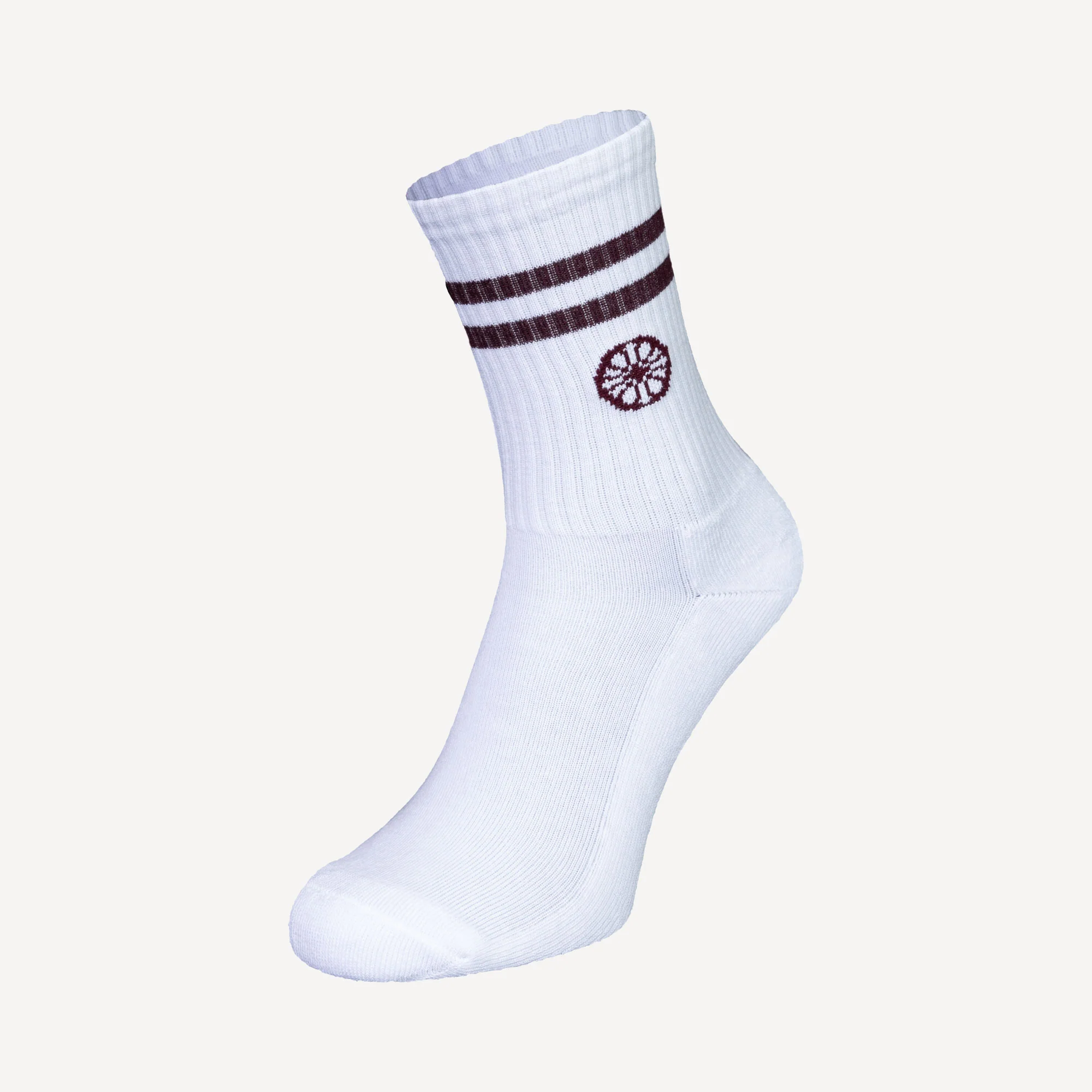 The Indian Maharadja Striped Tennis Crew Socks - Image 3