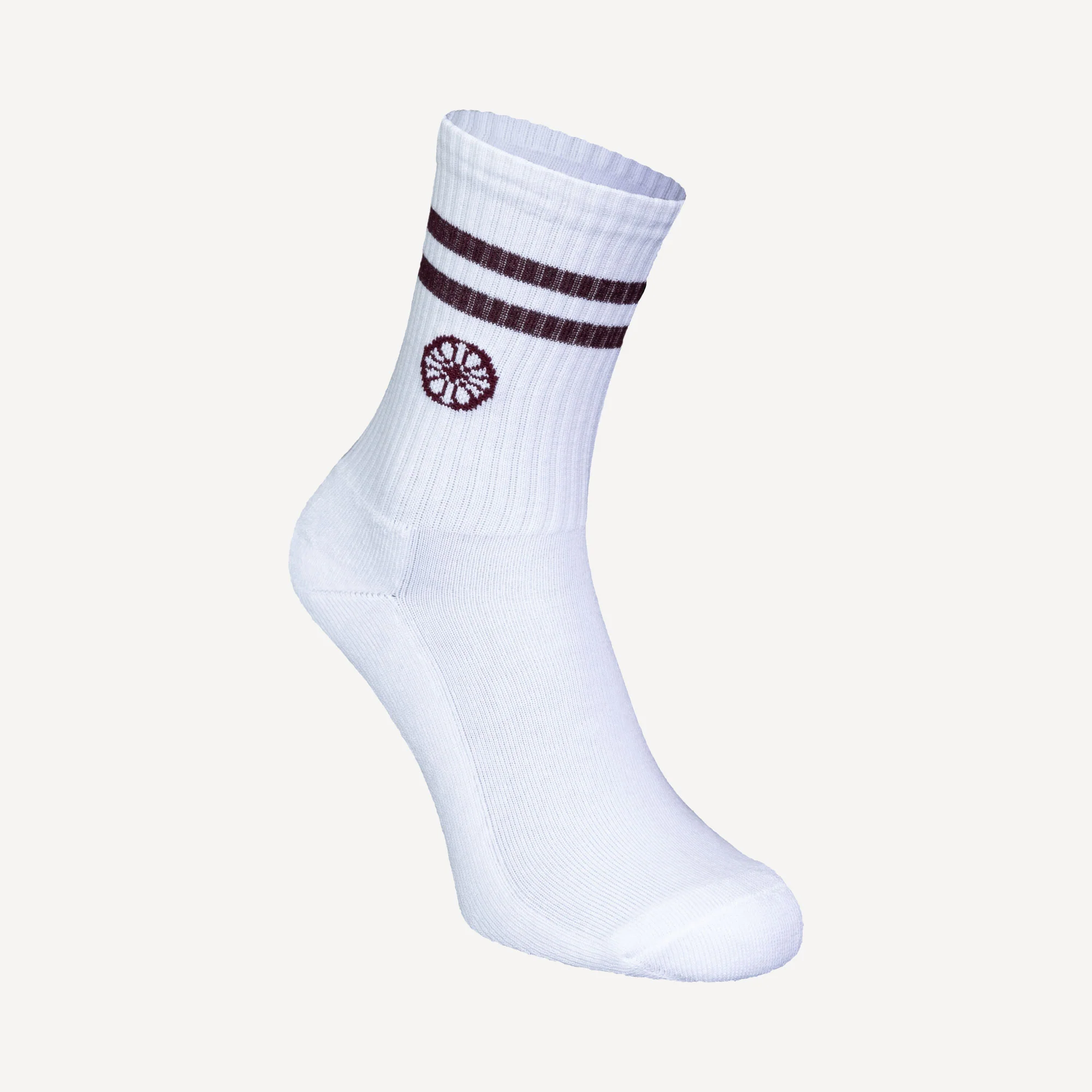 The Indian Maharadja Striped Tennis Crew Socks - Image 4