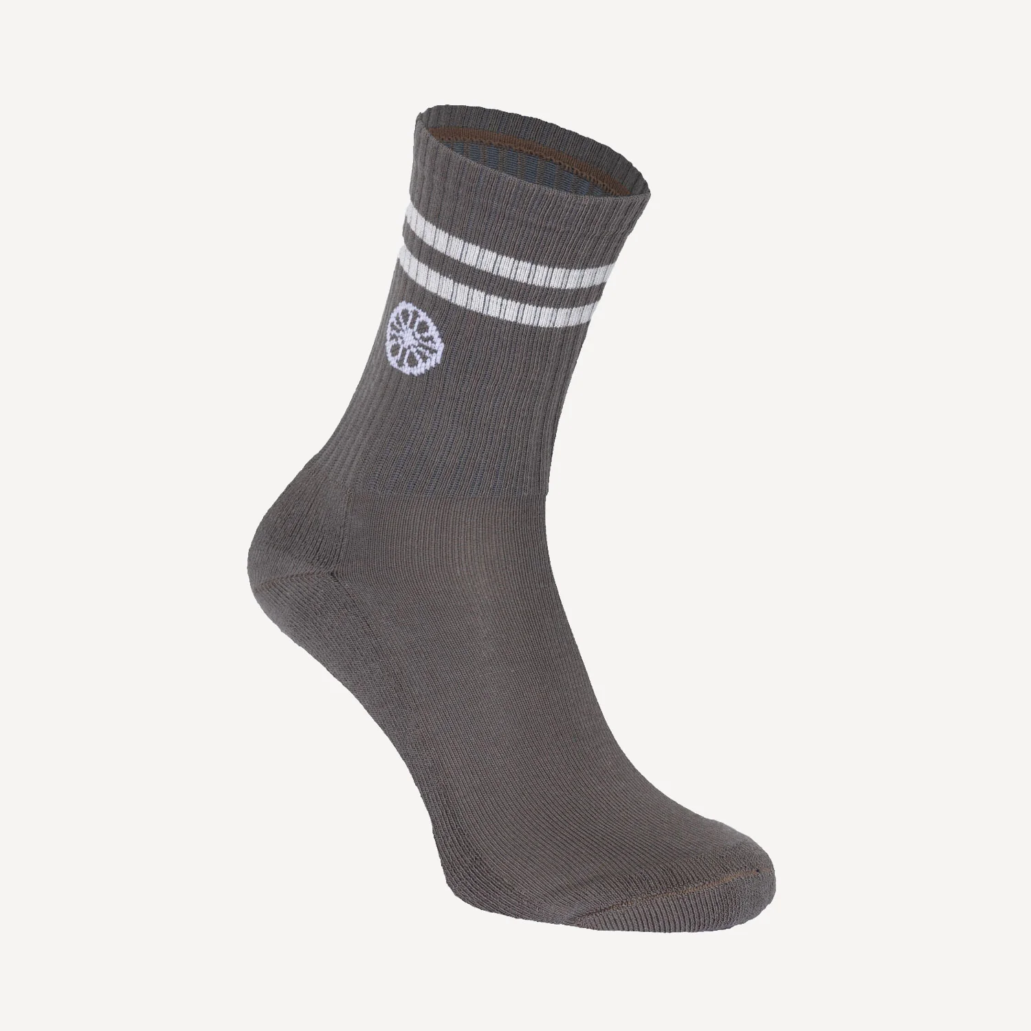 The Indian Maharadja Striped Tennis Crew Socks - Image 4