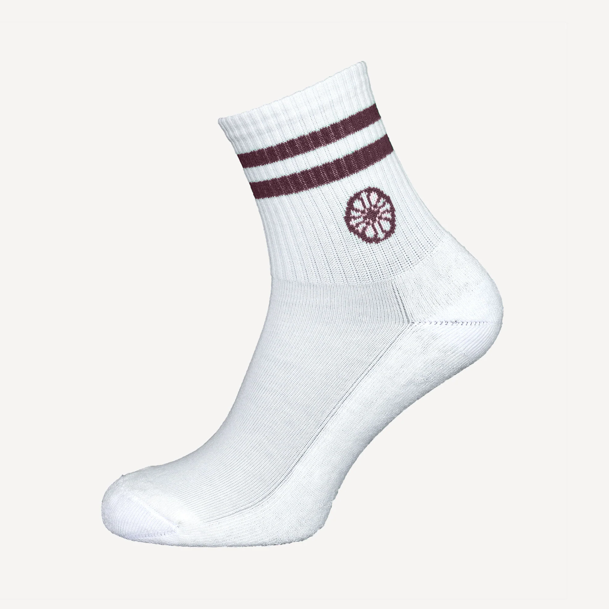 The Indian Maharadja Striped Tennis Short Socks