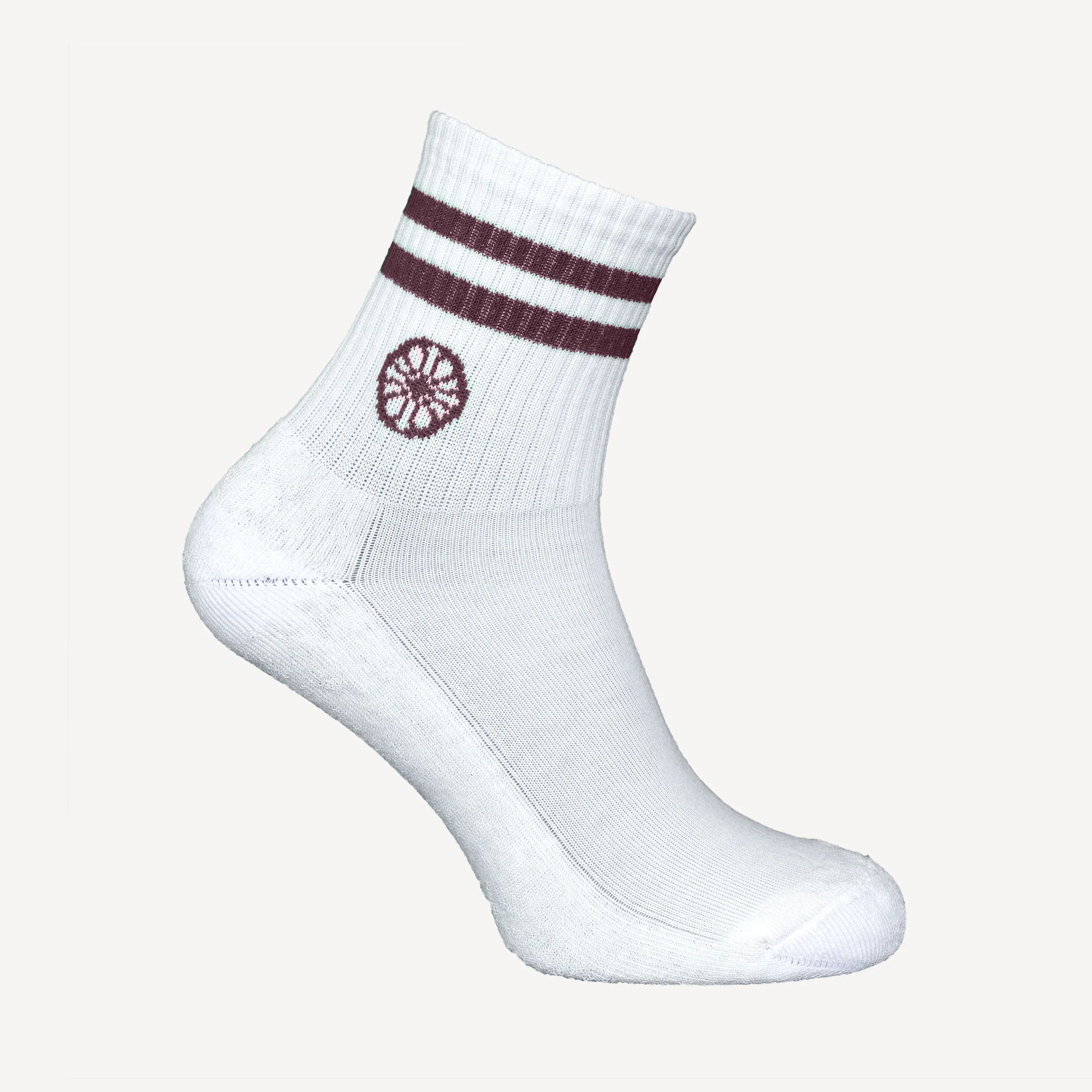 The Indian Maharadja Striped Tennis Short Socks - Image 2