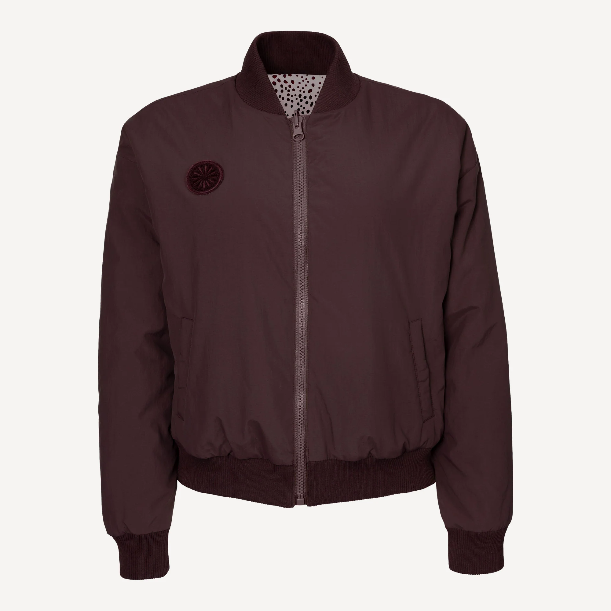 The Indian Maharadja Women's Reversible Bomber Tennis Jacket