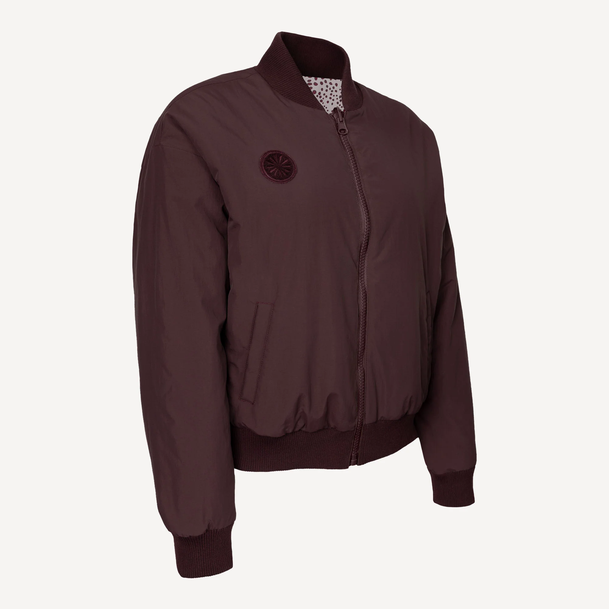 The Indian Maharadja Women's Reversible Bomber Tennis Jacket - Image 2