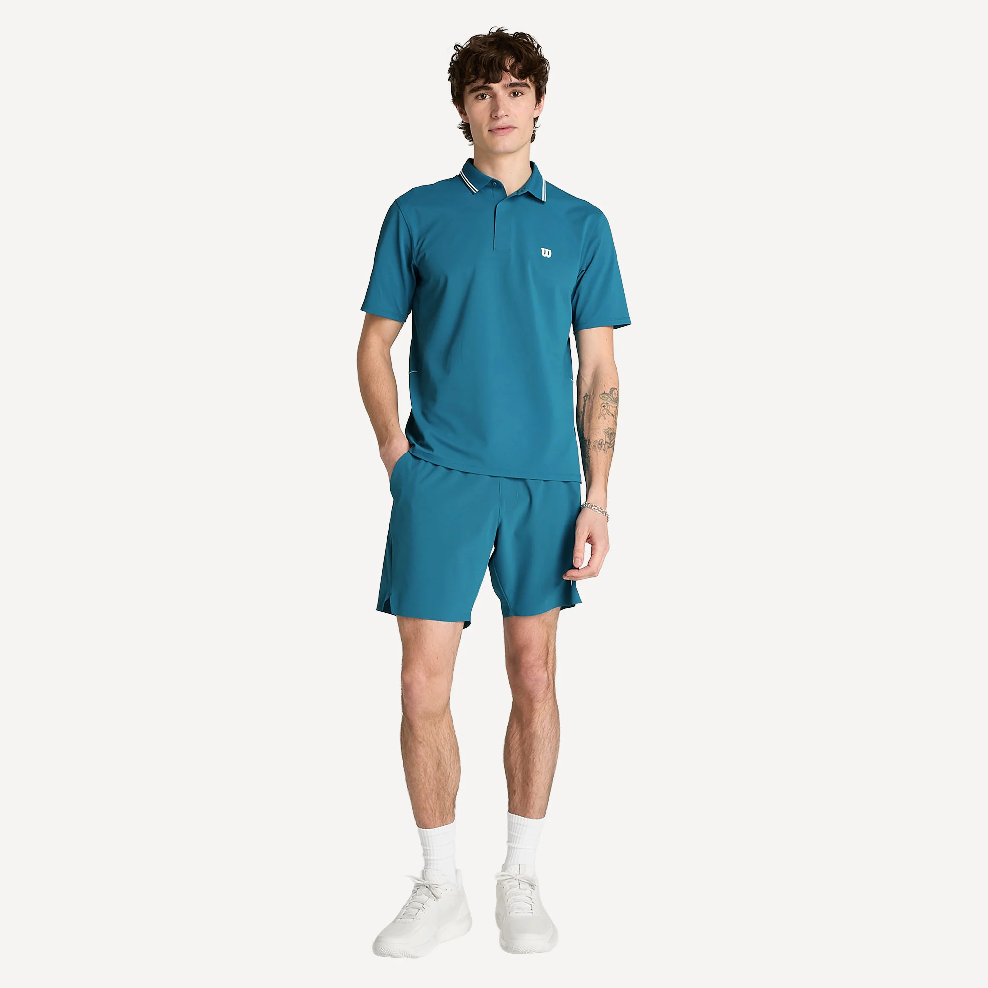 Wilson Challengers Men's Technical Tennis Polo - Image 5