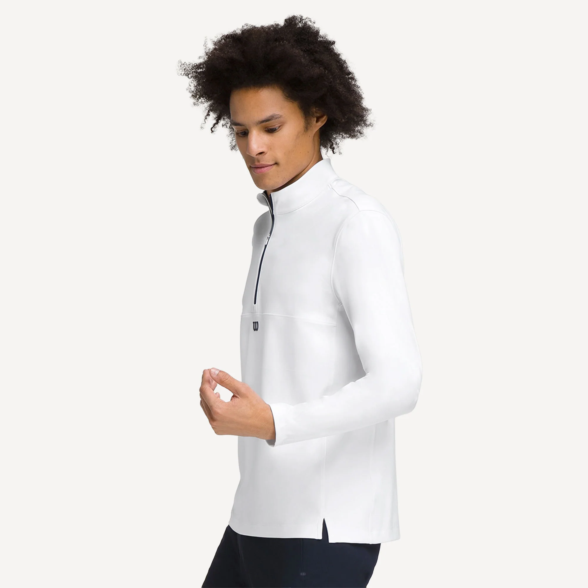 Wilson Elevate Performance Men's Half-Zip Tennis Midlayer - Image 3