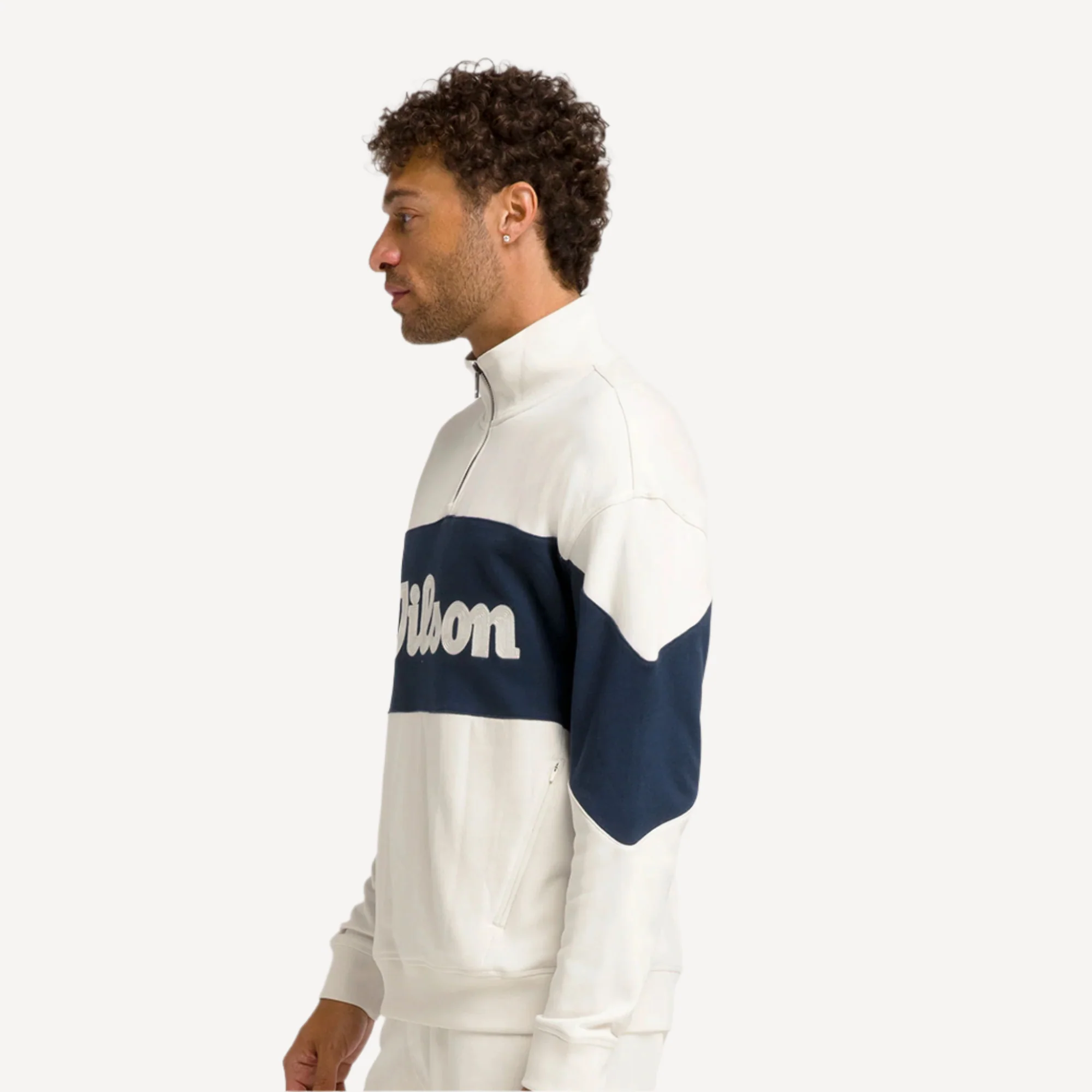 Wilson Parkside Men's Half-Zip Tennis Sweater - Image 3