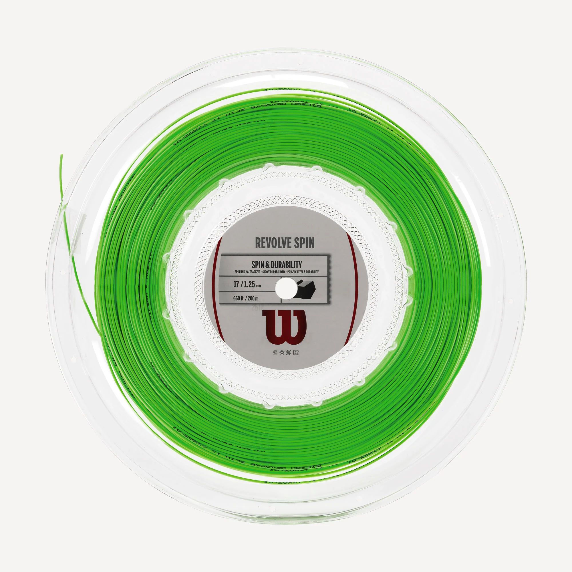 Wilson Revolve Spin Tennis String Reel 200 m