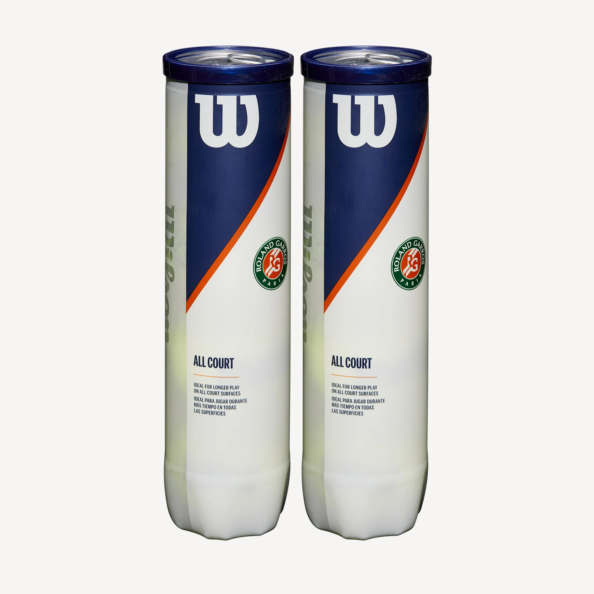 Wilson Roland Garros All Court 2x4 Tennis Balls