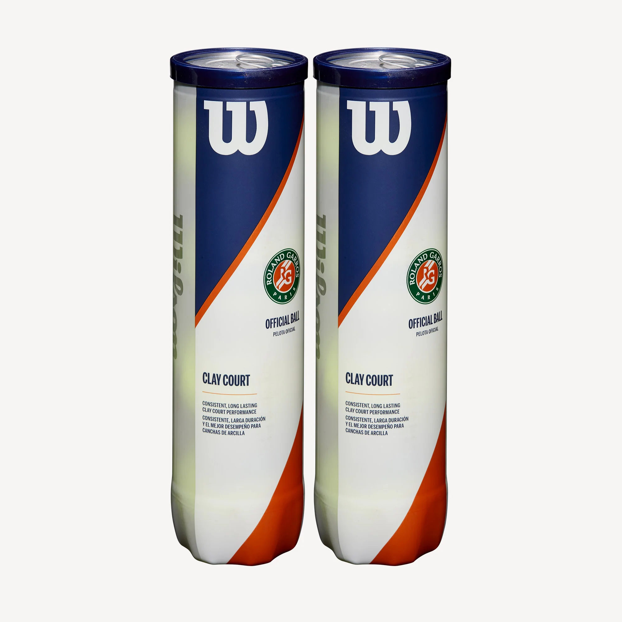 Wilson Roland Garros Clay 2x4 Tennis Balls