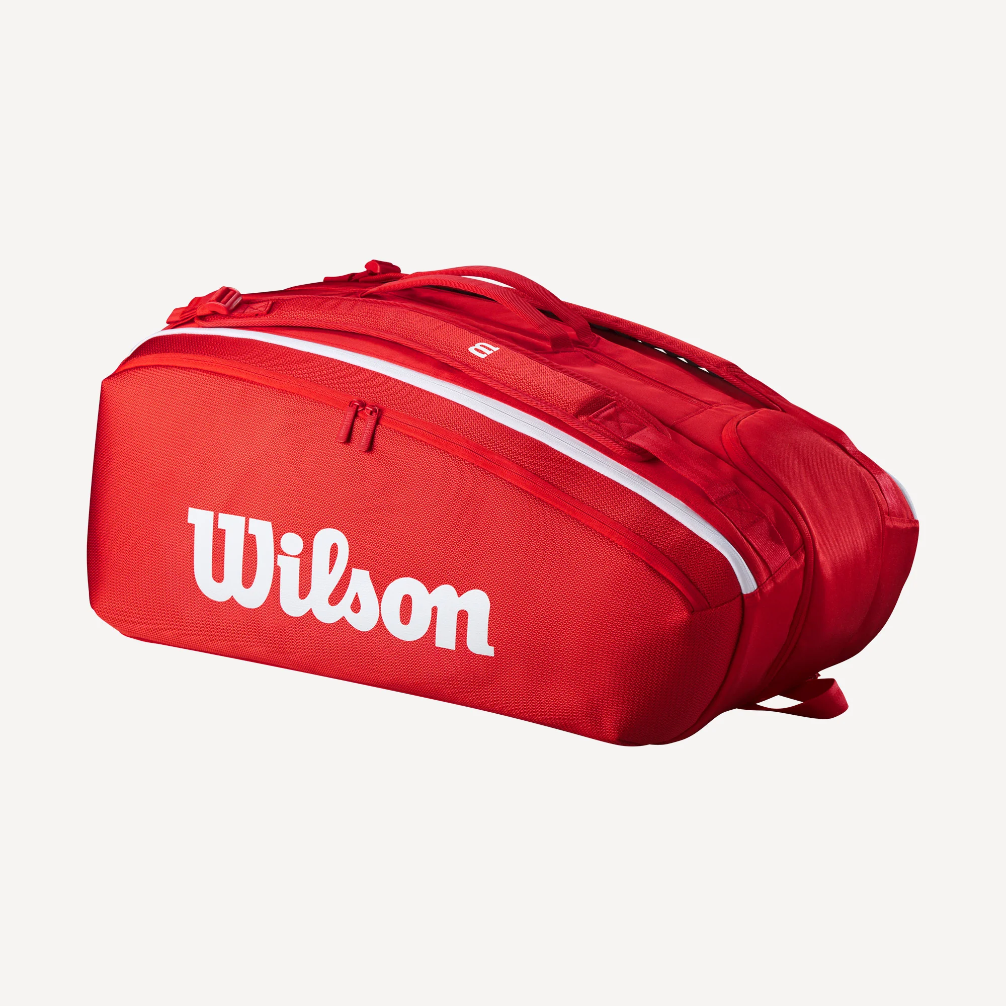 Wilson Super Tour Red 15 Racket Tennis Bag