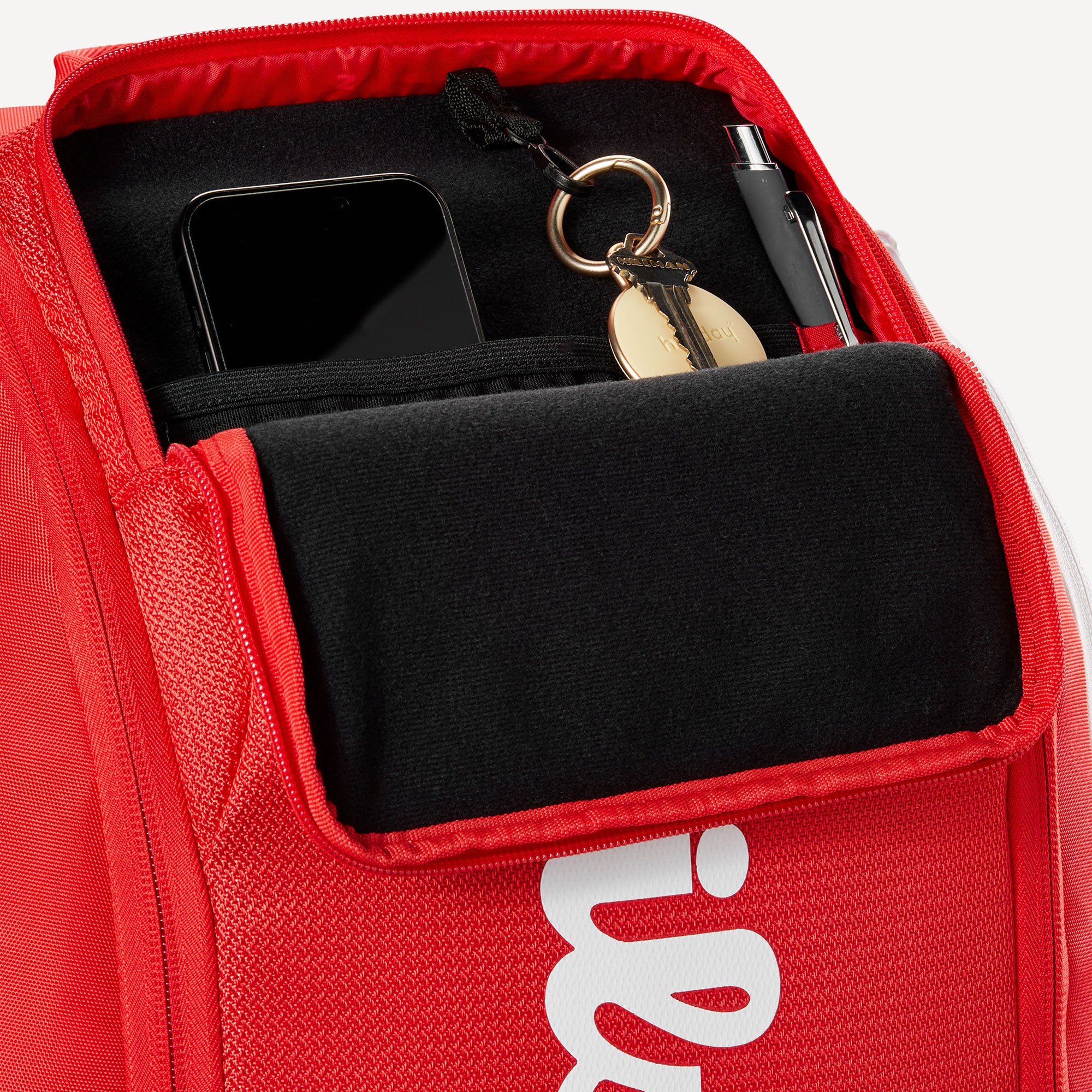 Wilson Super Tour Red Tennis Backpack - Image 7