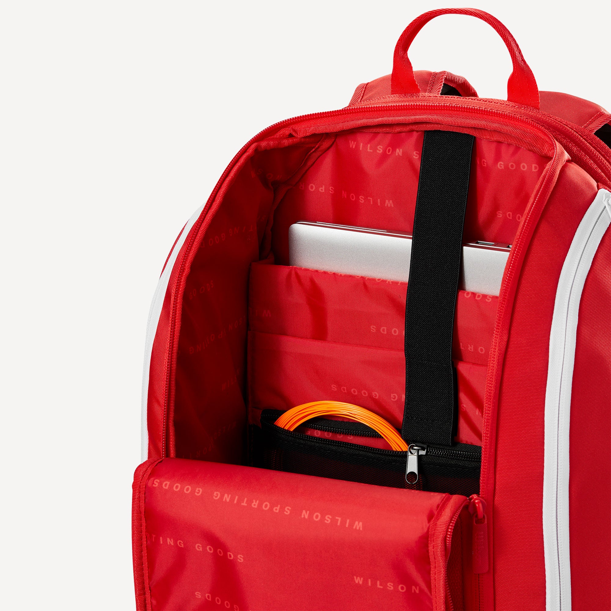 Wilson Super Tour Red Tennis Backpack - Image 8