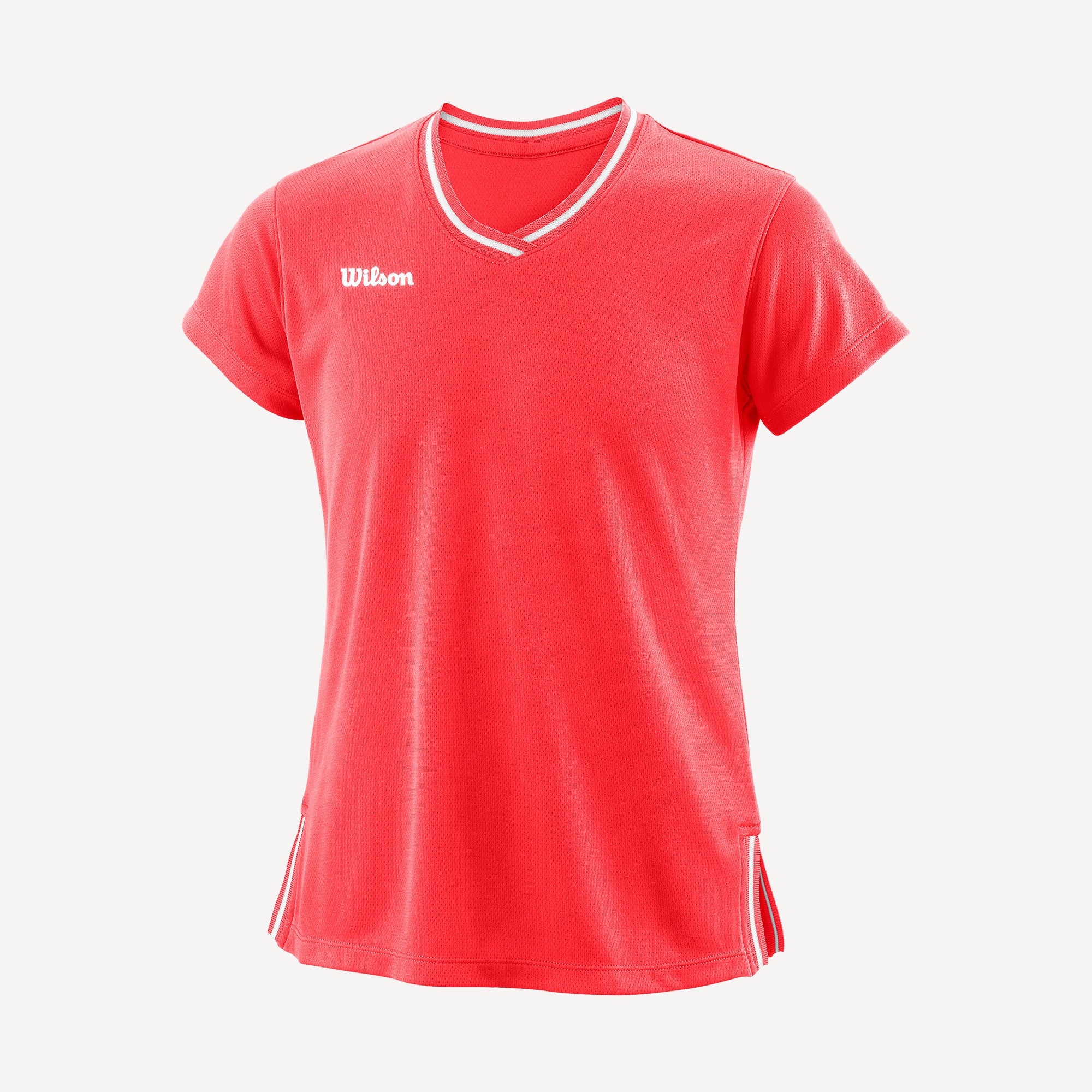 Wilson Team 2 Girls' V-Neck Tennis Shirt