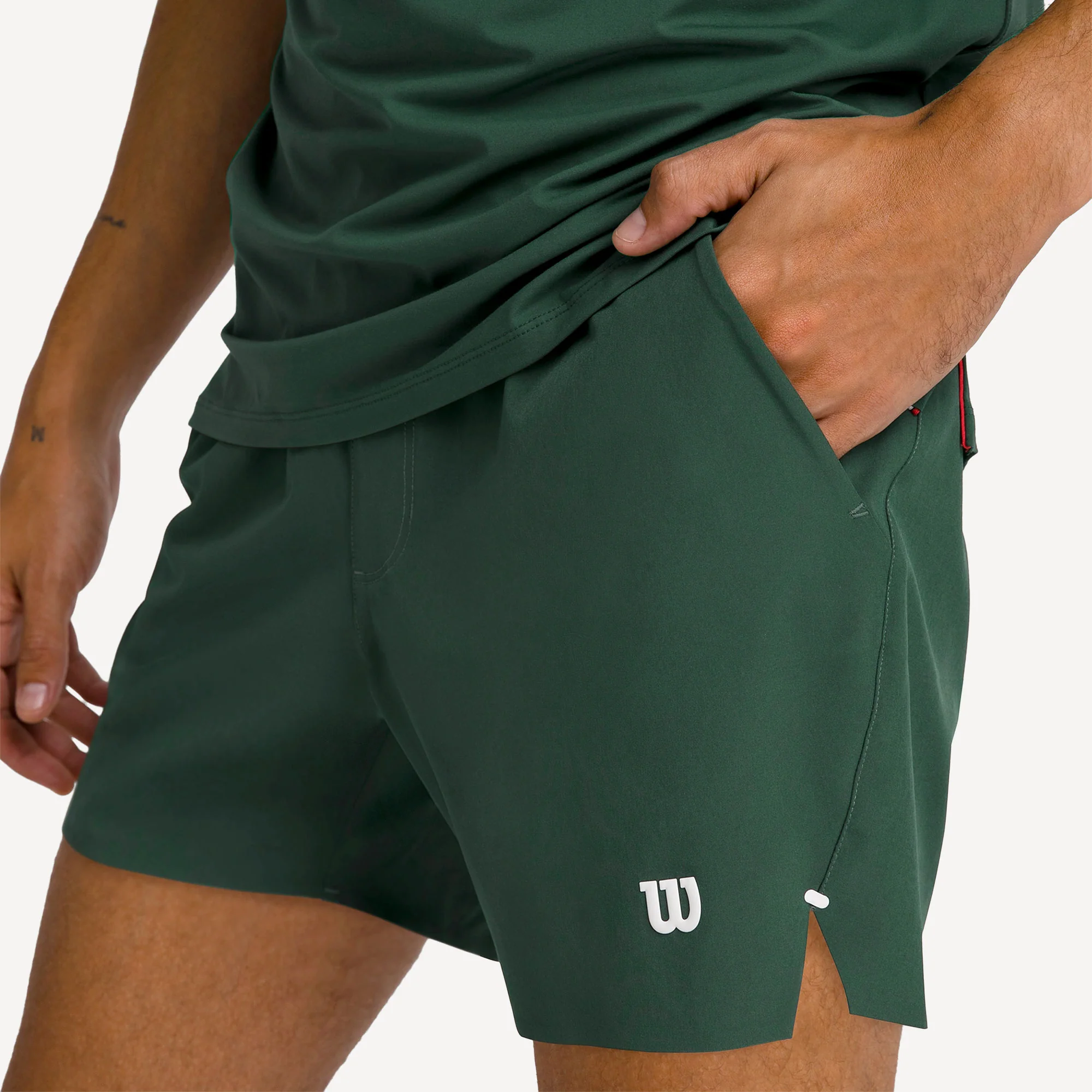 Wilson Tournament Pro Men's 7-Inch Tennis Shorts - Image 5