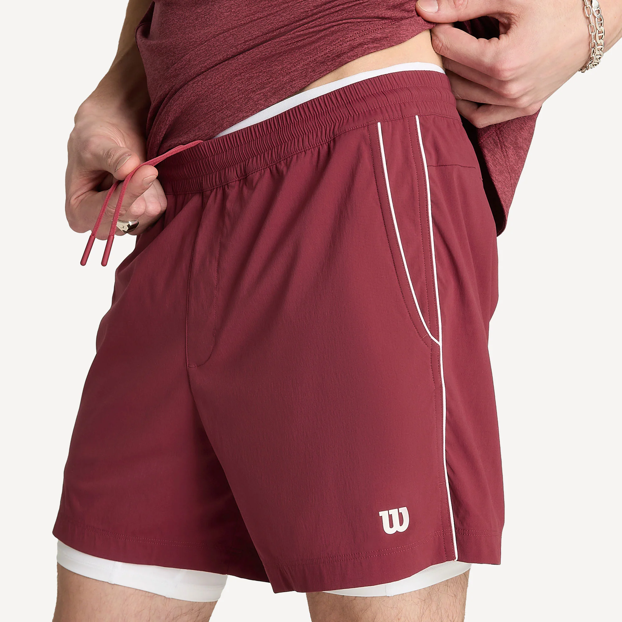 Wilson Volley Men's 6-Inch Tennis Shorts - Image 4