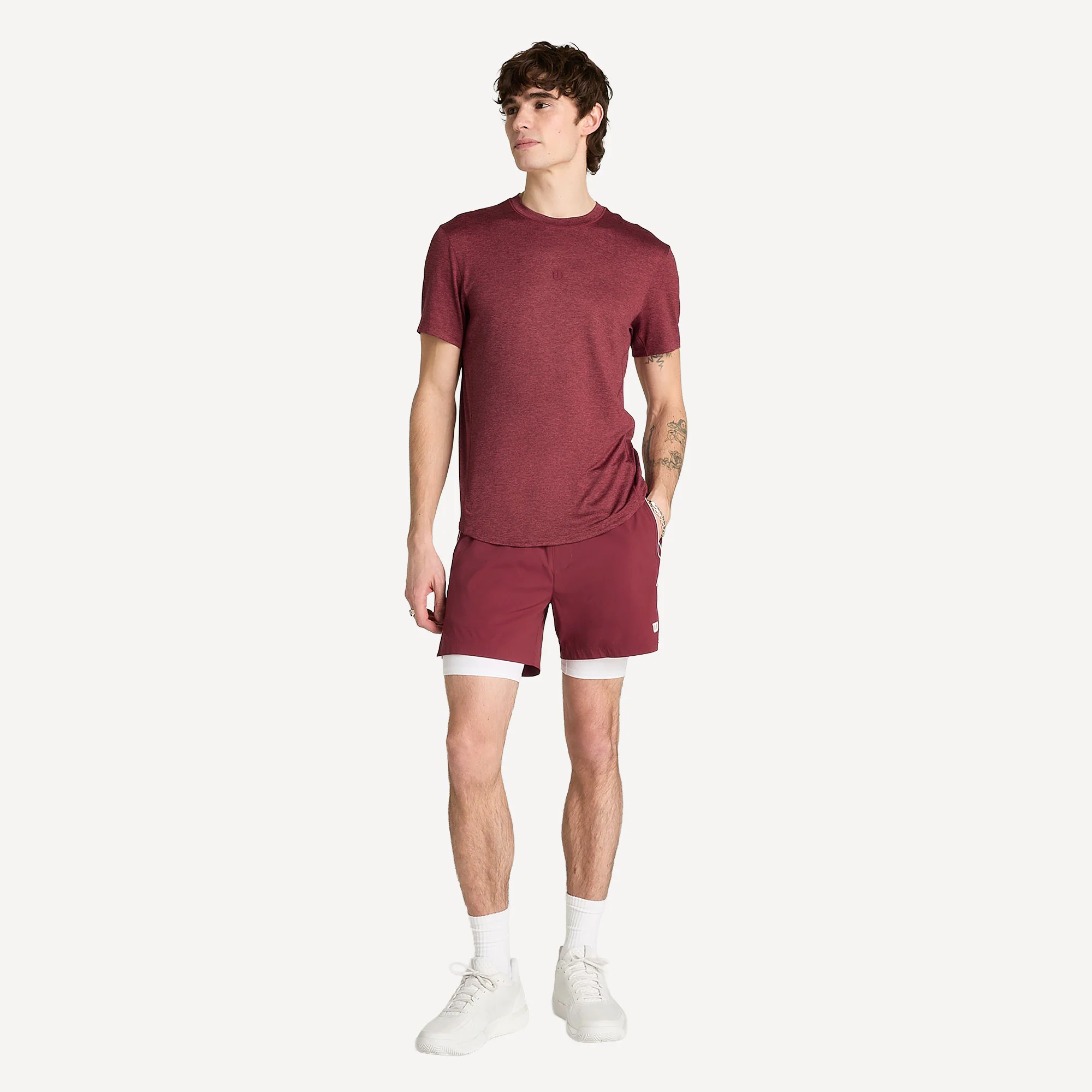 Wilson Volley Men's 6-Inch Tennis Shorts - Image 5